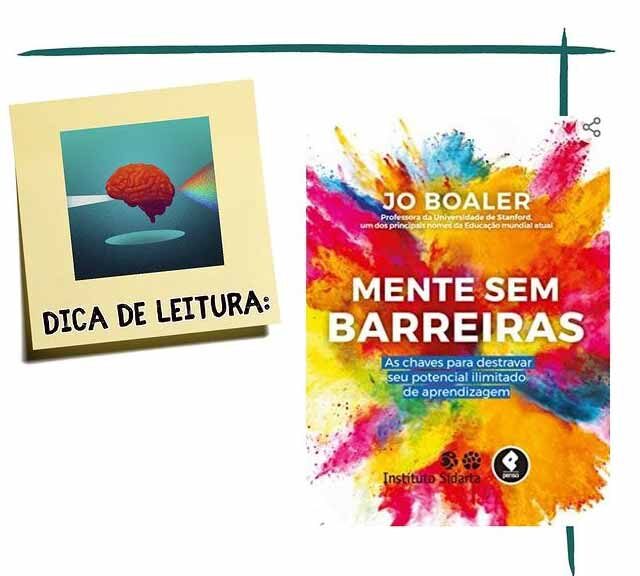 Livro "Mente sem barreiras" - autora: Jo-Boaler